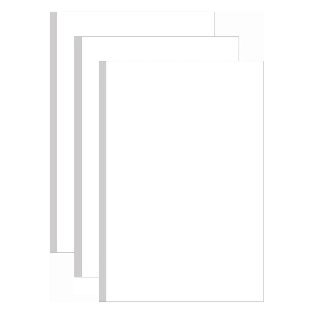 3 Pack Blank Print Paper Ledger Size Loose-Leaf 135 Sheets/270 Pages 11 x 17in